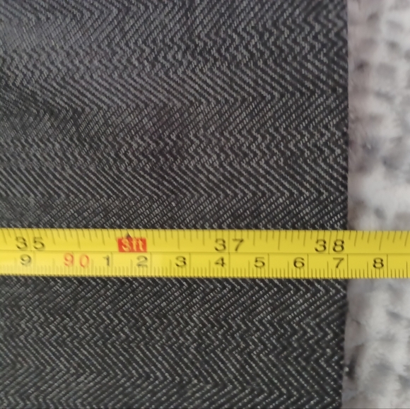 Reitmans high waisted pants herringbone tweed Academia Preppy Career Sz 4 - Picture 7 of 7